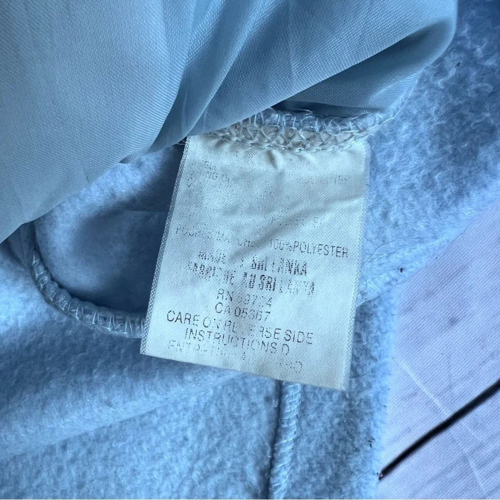 Columbia women’s Full Zip Fleece Jacket in Light Blue - SZ: Medium - Picture 7 of 8